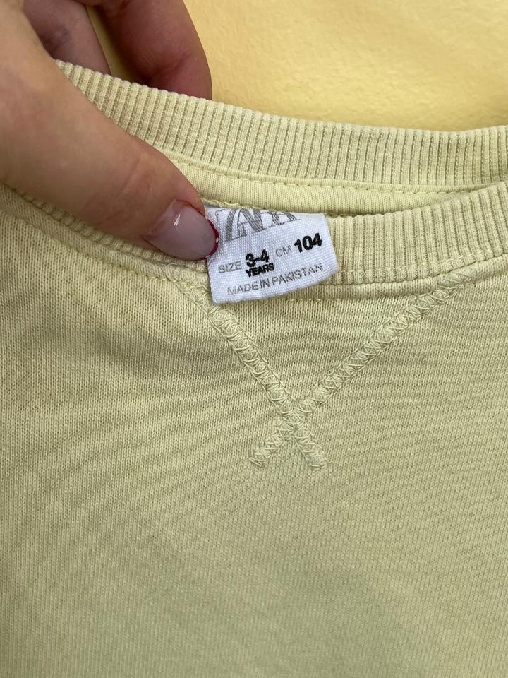 Свитшот Zara 3-4 года