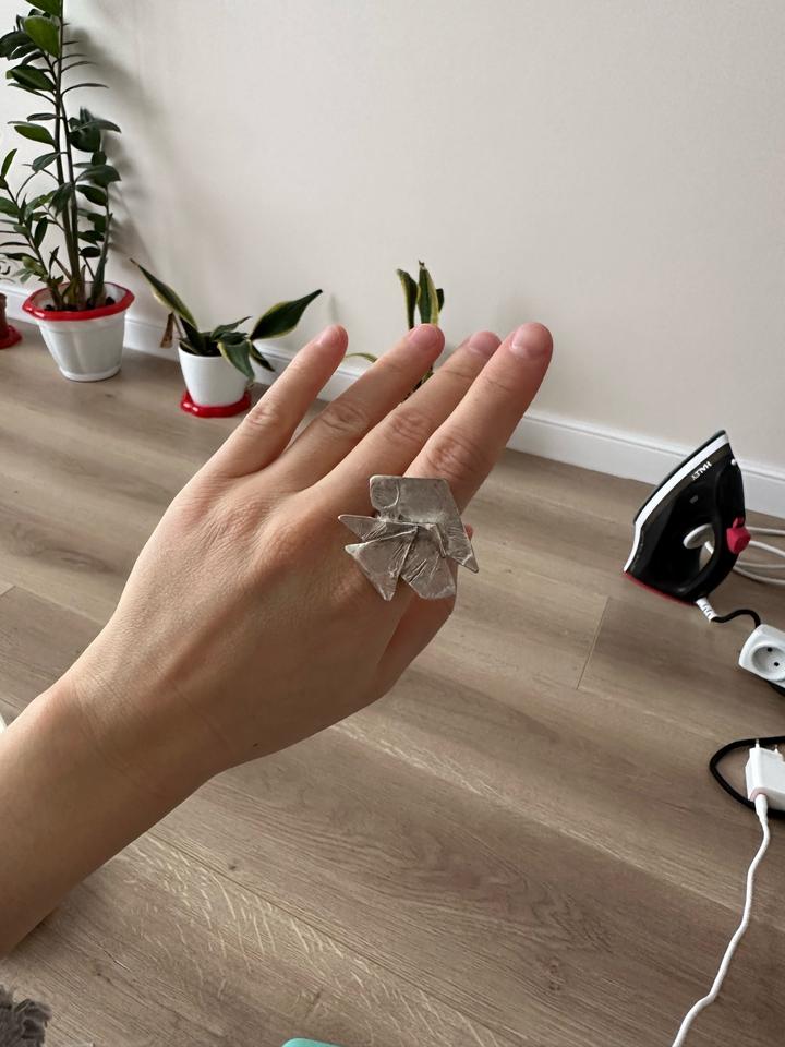 Кольцо ручной работы