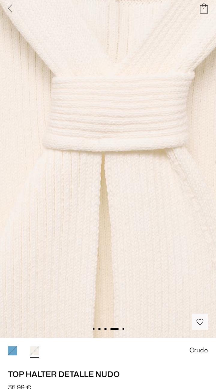 Топ халтер MANGO