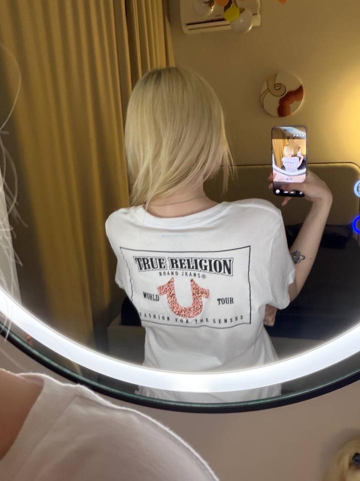 оригинал футболка True Religion со стразами