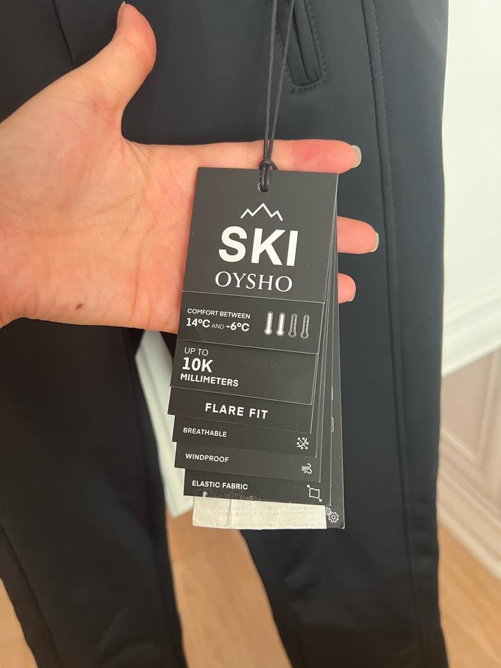 Расклешенные лыжные брюки SKI из водостойкой эластичной ткани