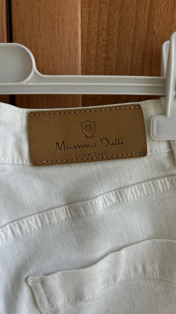 Белые джинсы Massimo Dutti