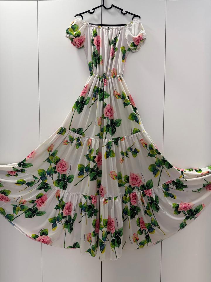 Платье Dolce & Gabbana, размер S. Стиль: романтический, вечерний, resort
