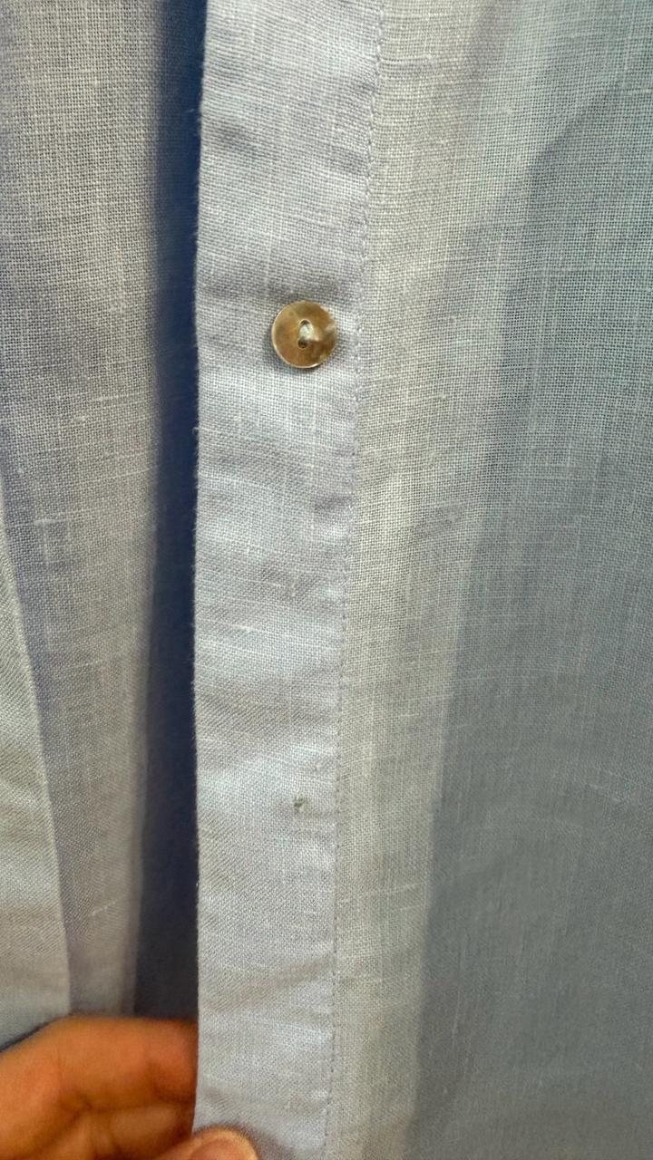Льняная рубашка Massimo Dutti