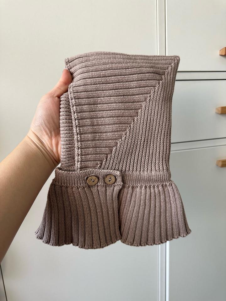 Шапка-шарф, шапка-шлем гномик