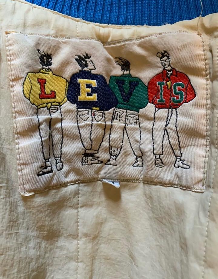 Винтажный джинсовый бомбер Levi’s