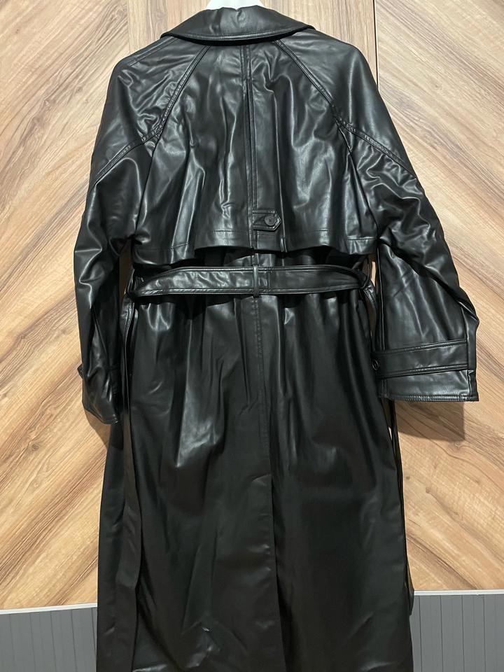 Тренч эко кожа.