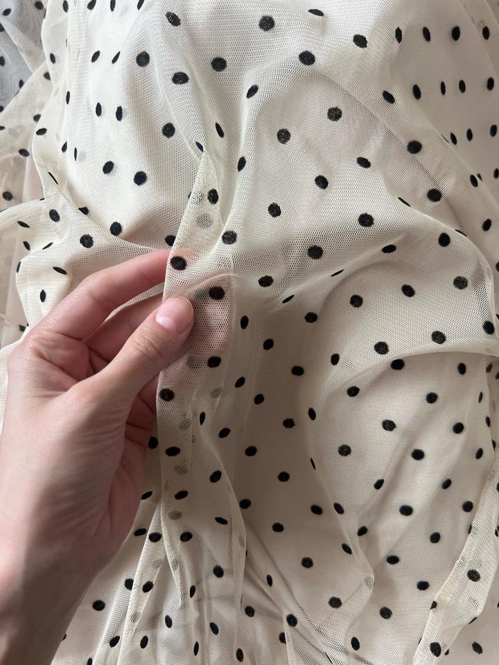 Юбка в горошек