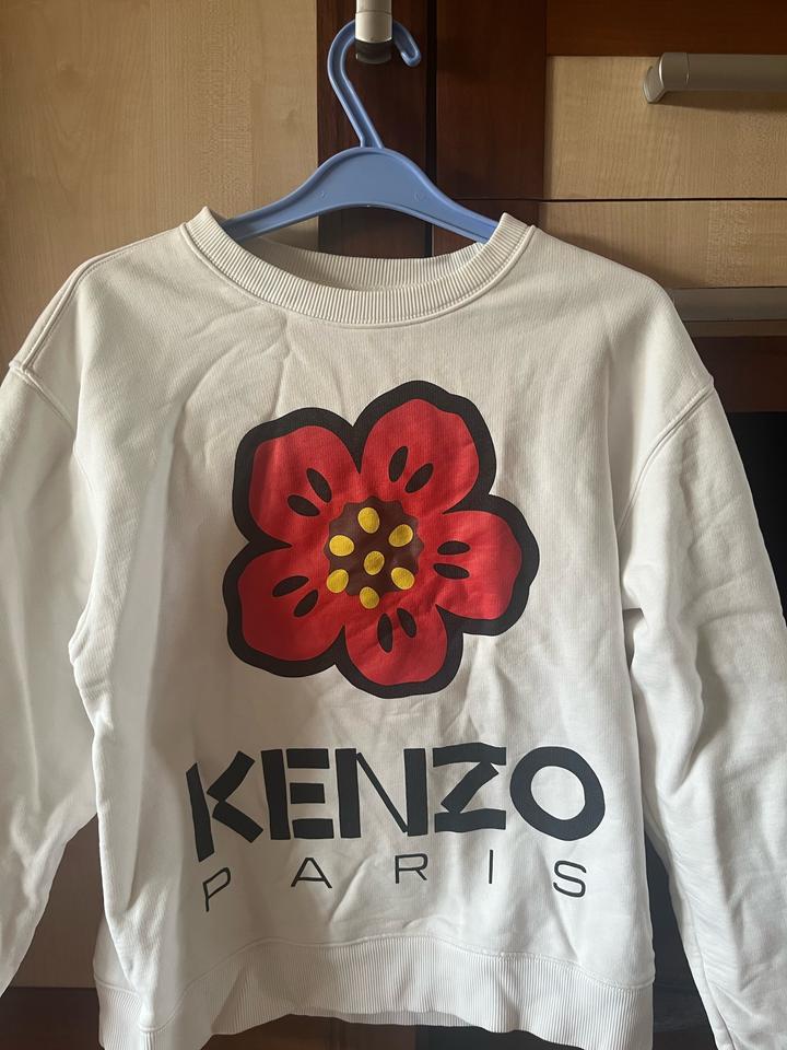Белый свитшот Kenzo