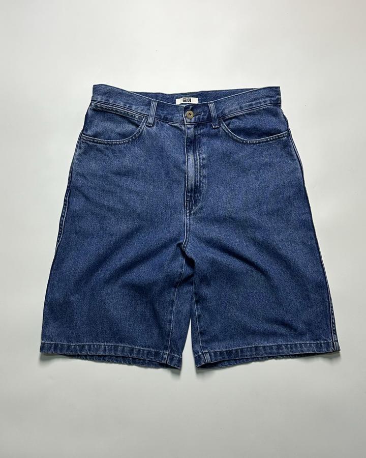 denim short by Uniqlo