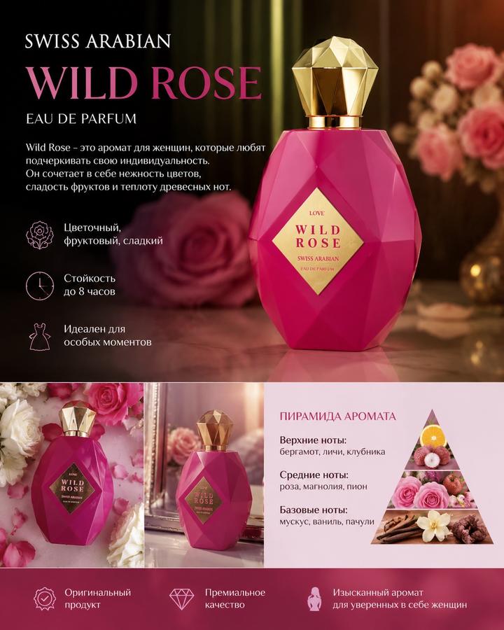 Парфюм WILD ROSE