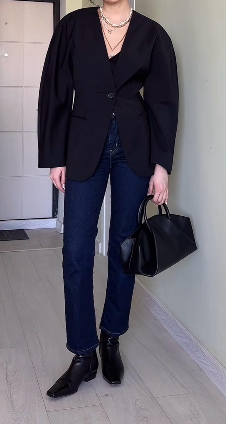 Cos приталенный пиджак