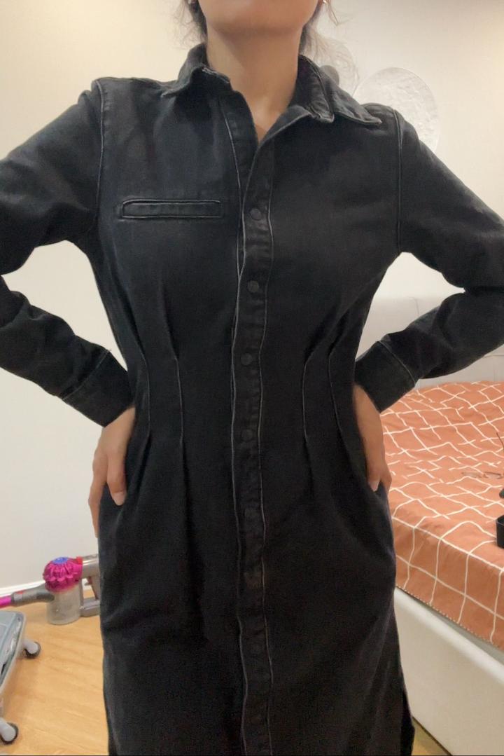 джинсовая платье