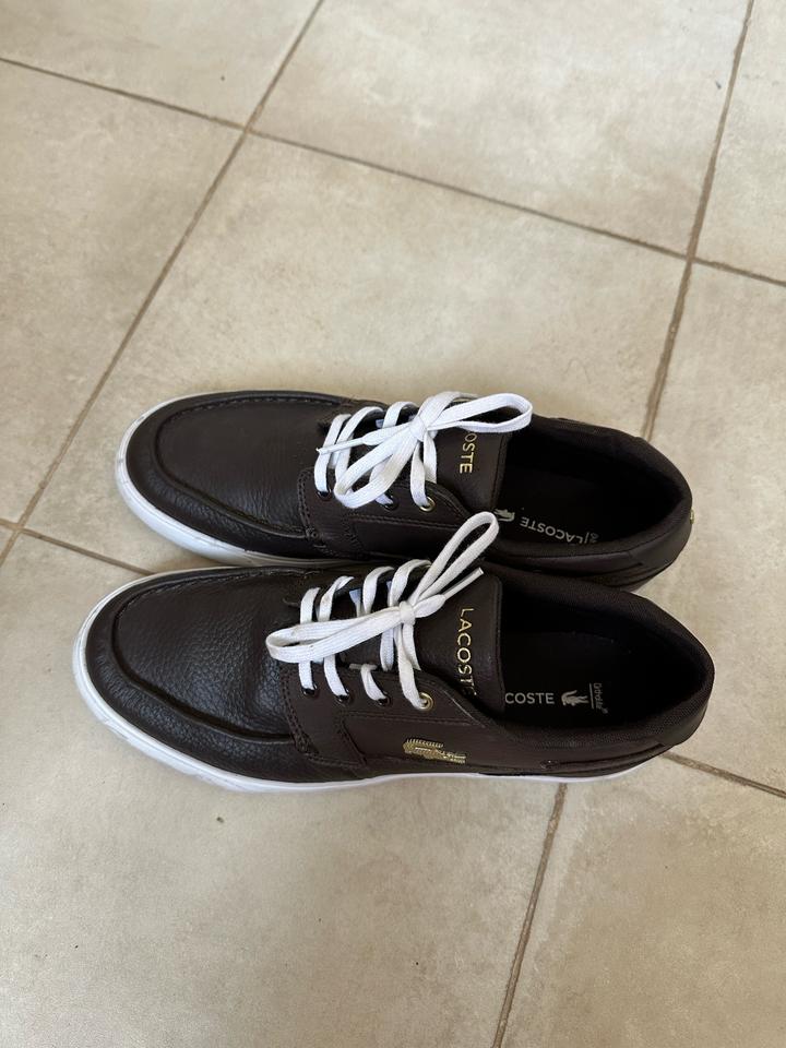 Мужские топсайдеры Lacoste