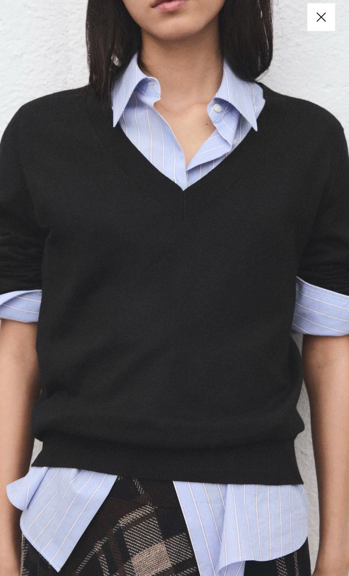 Пуловер трикотажный Mango