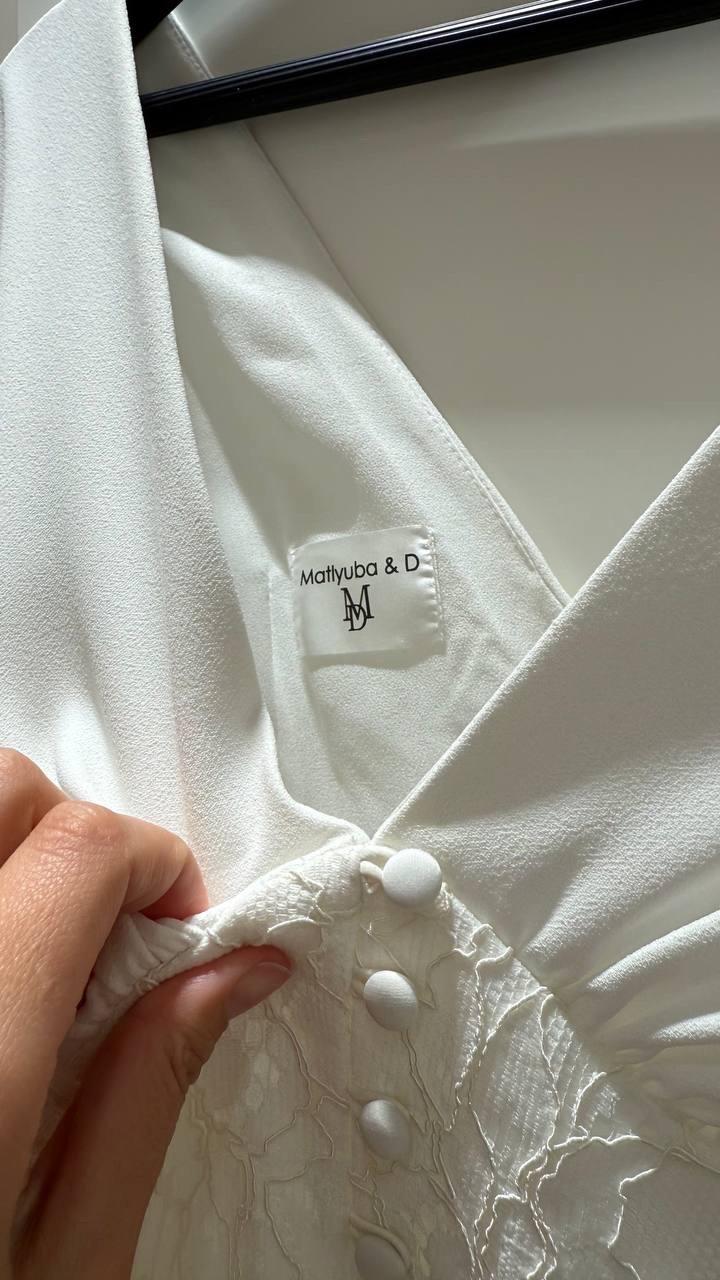 Белое платье Matlyuba Atelier
