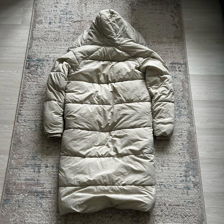 Бежевый пуховик DeFacto