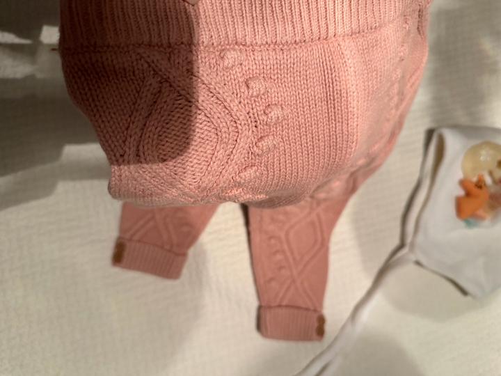 Гамаши и шапочка для девочки