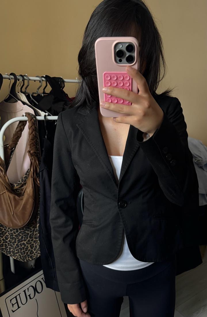 Пиджак xs-s приталенный