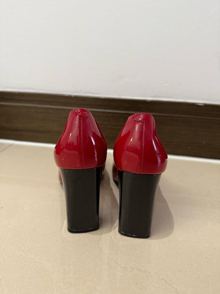 Лодочки на устойчивом каблуке