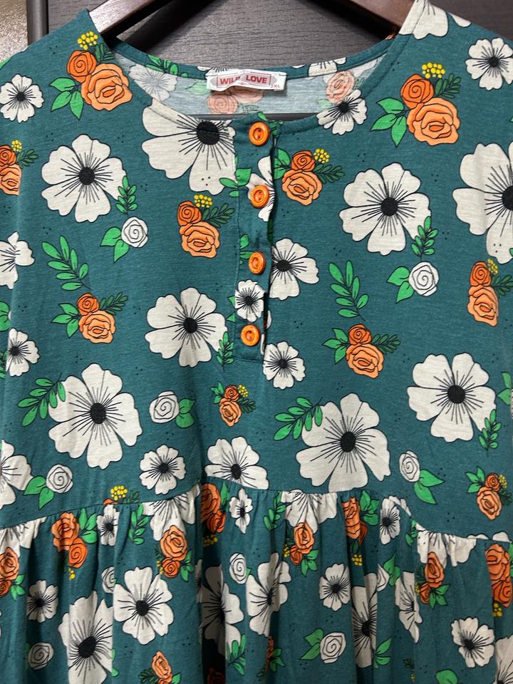 Трикотажное платье для дома