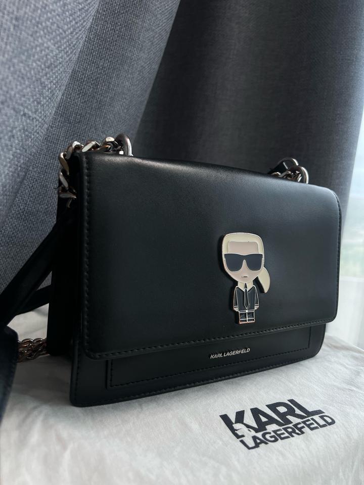 Черная сумка Karl Lagerfeld