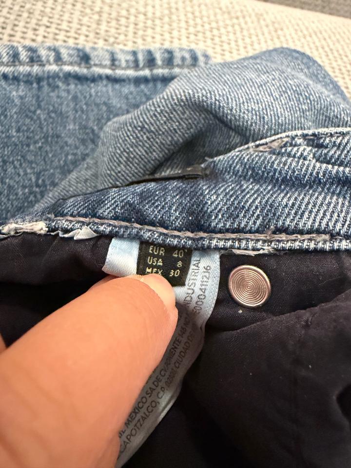 Брюки джинсовые от Massimo Dutti