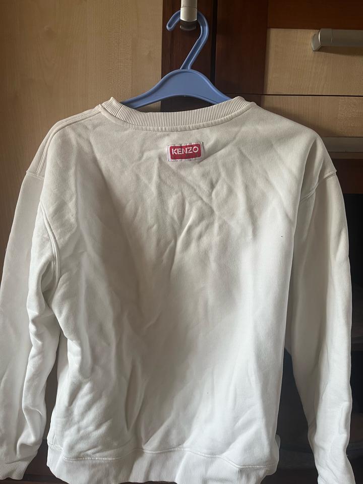 Белый свитшот Kenzo