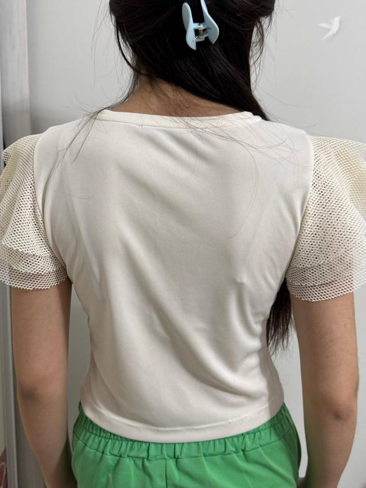 молочный топ