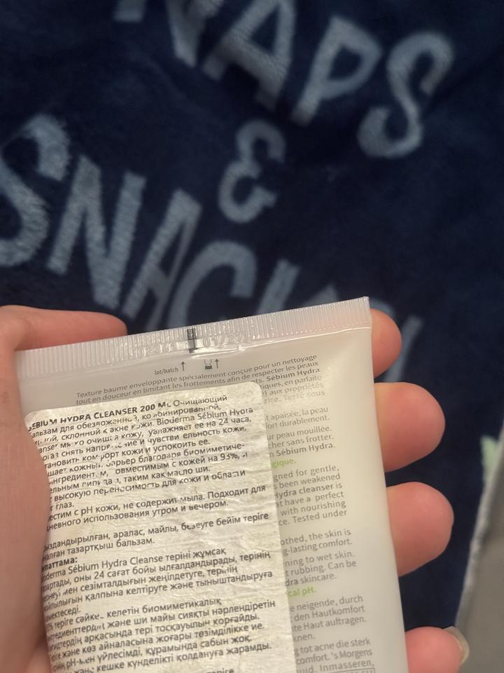 Bioderma Sebium Hydra гель для умывания для комбо / жирной / обезвоженной кожи