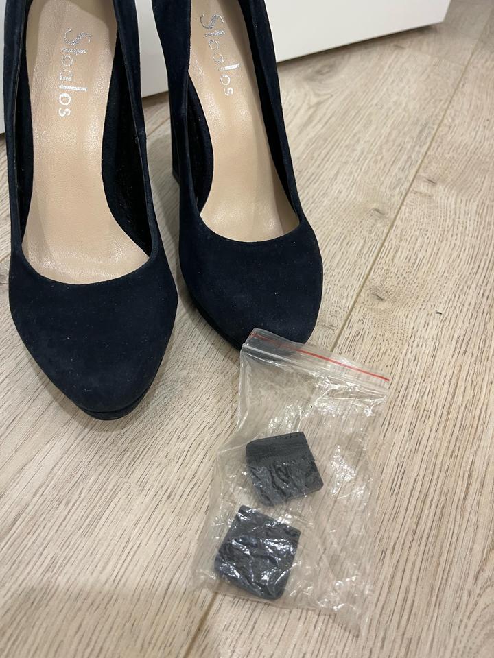 Туфли натуральная замша