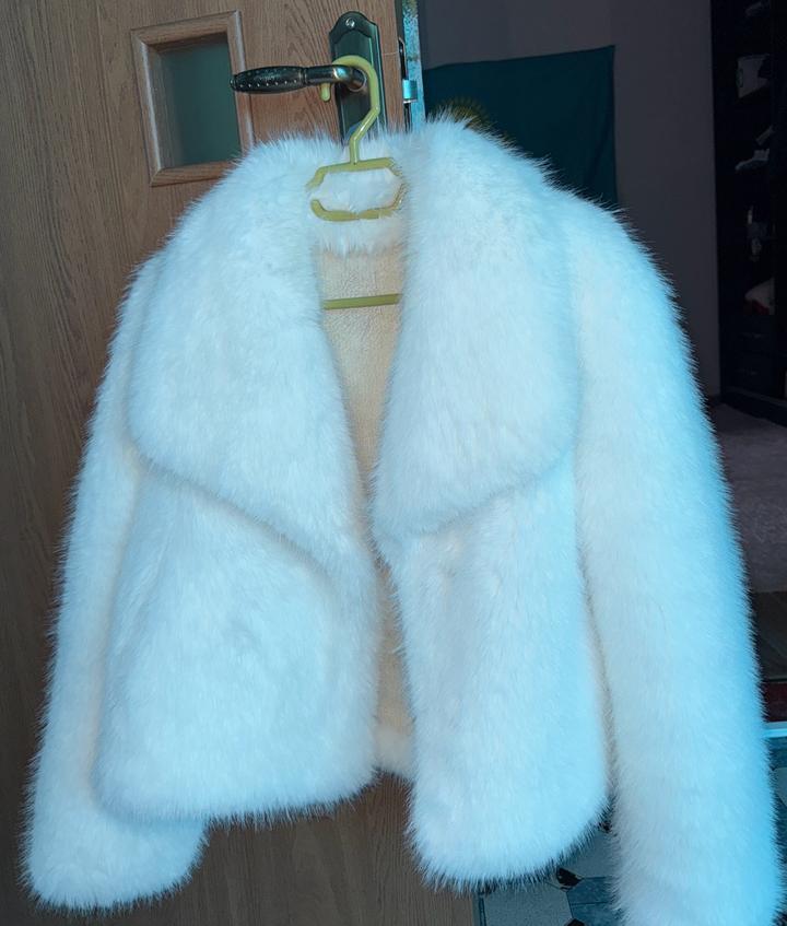 Эко Шуба белая