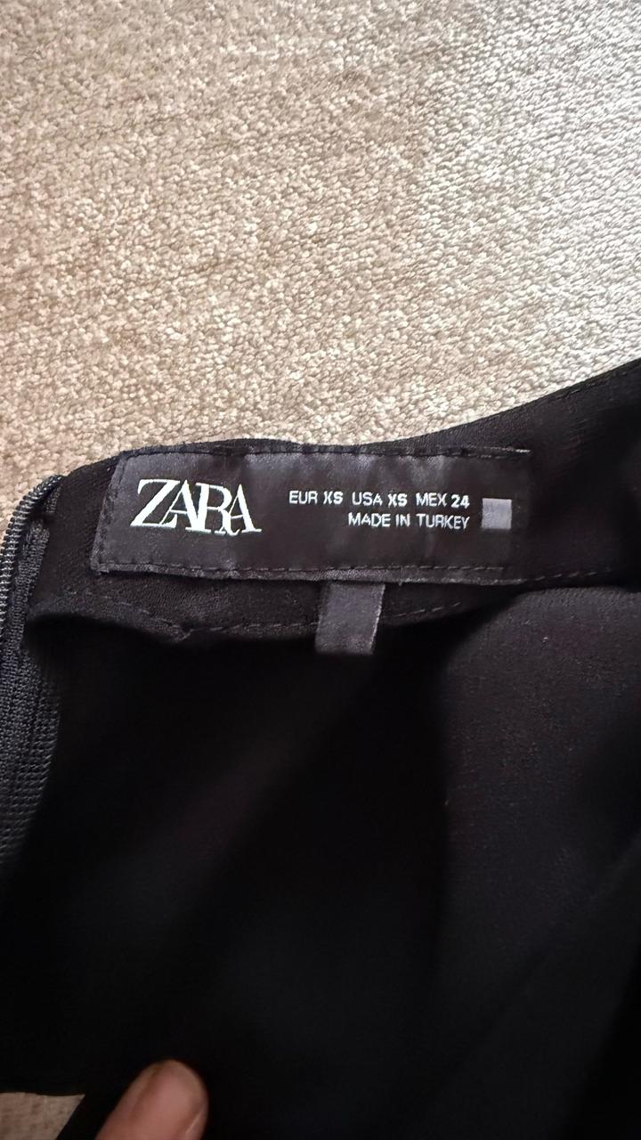 Чёрное платье Zara