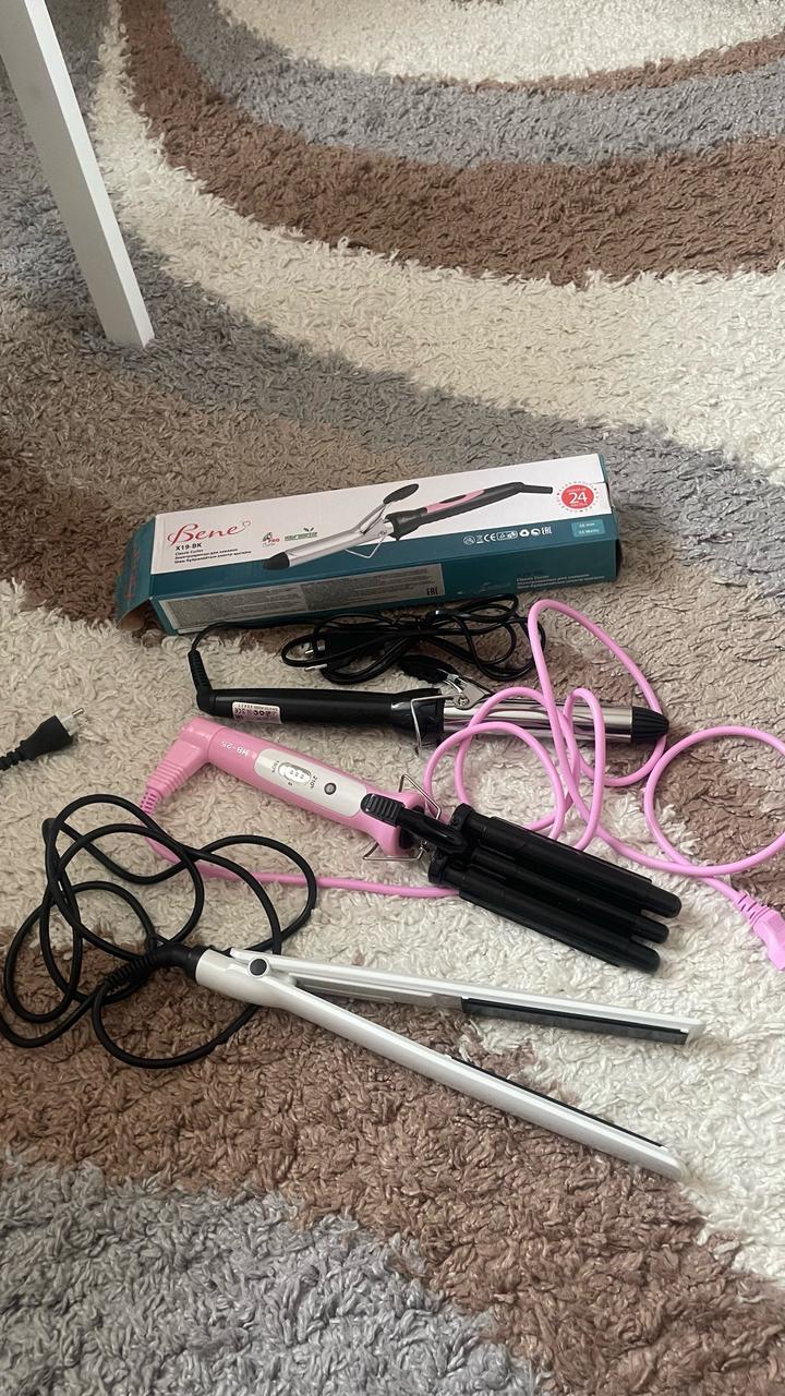 Плойки и утюжок для волос