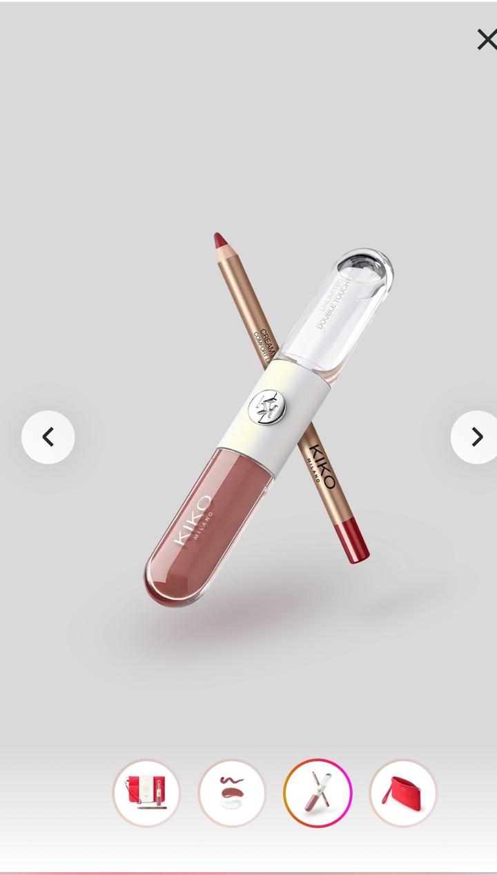 Набор жидкая помада и карандаш для губ Kiko Milano