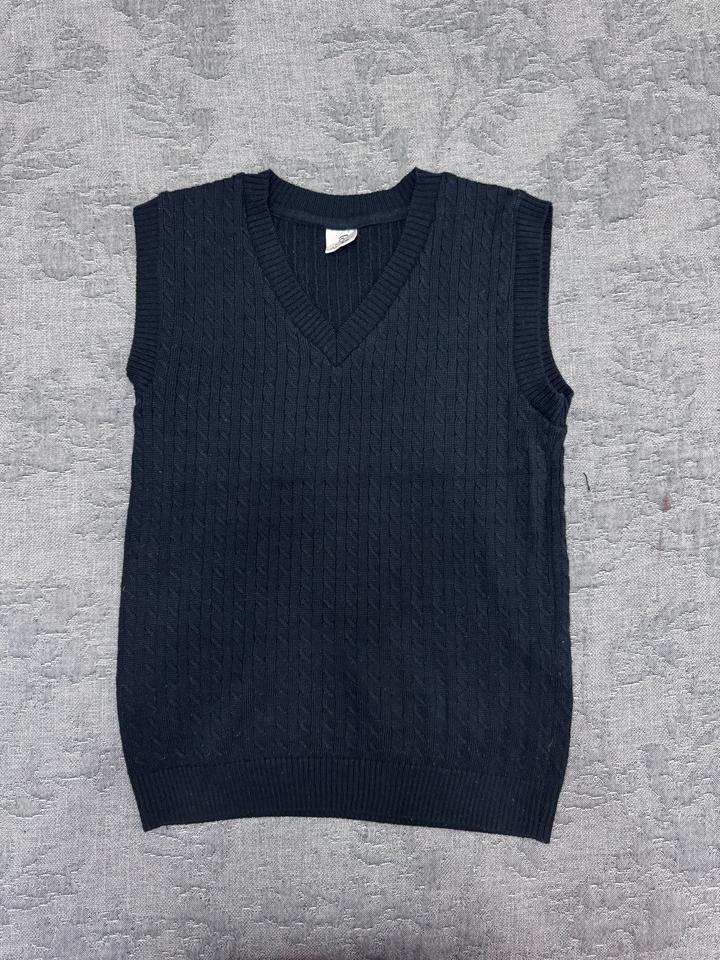 Синий жилет без рукавов НИШ