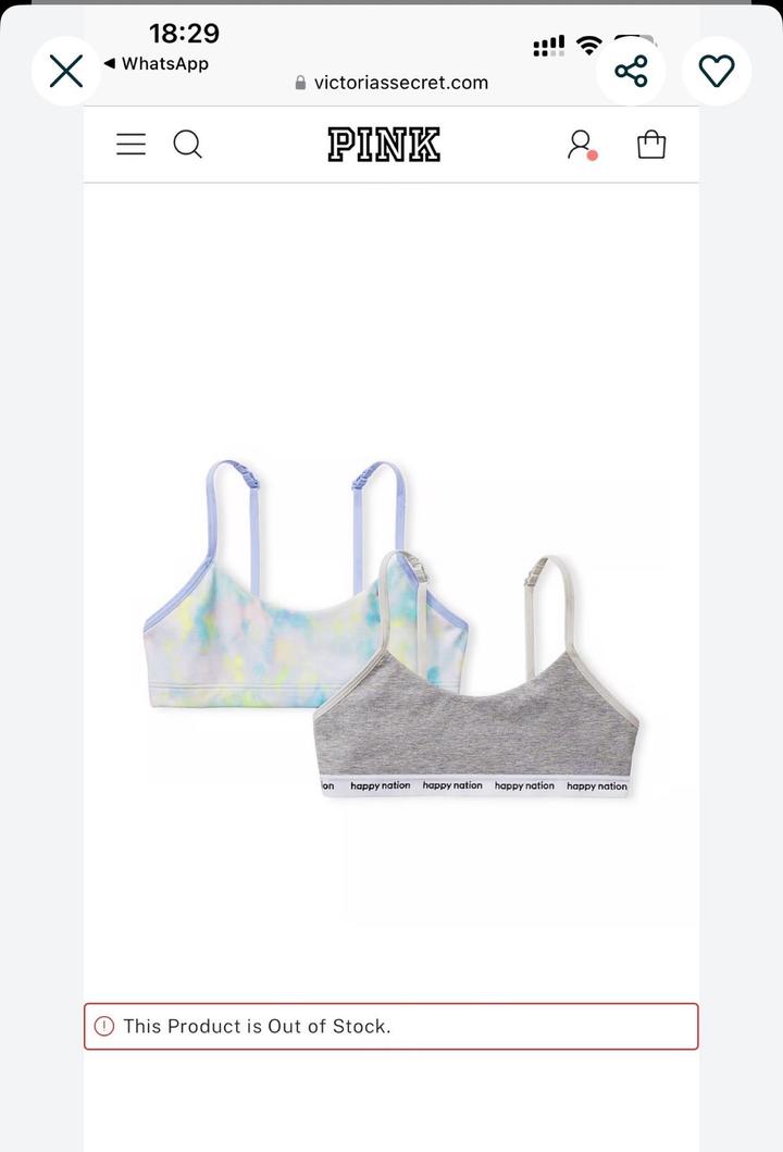 Новые детские топы от Victoria’s Secret