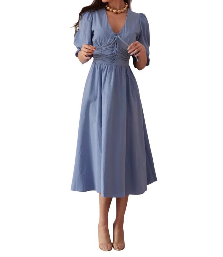 Сарафан с завязками