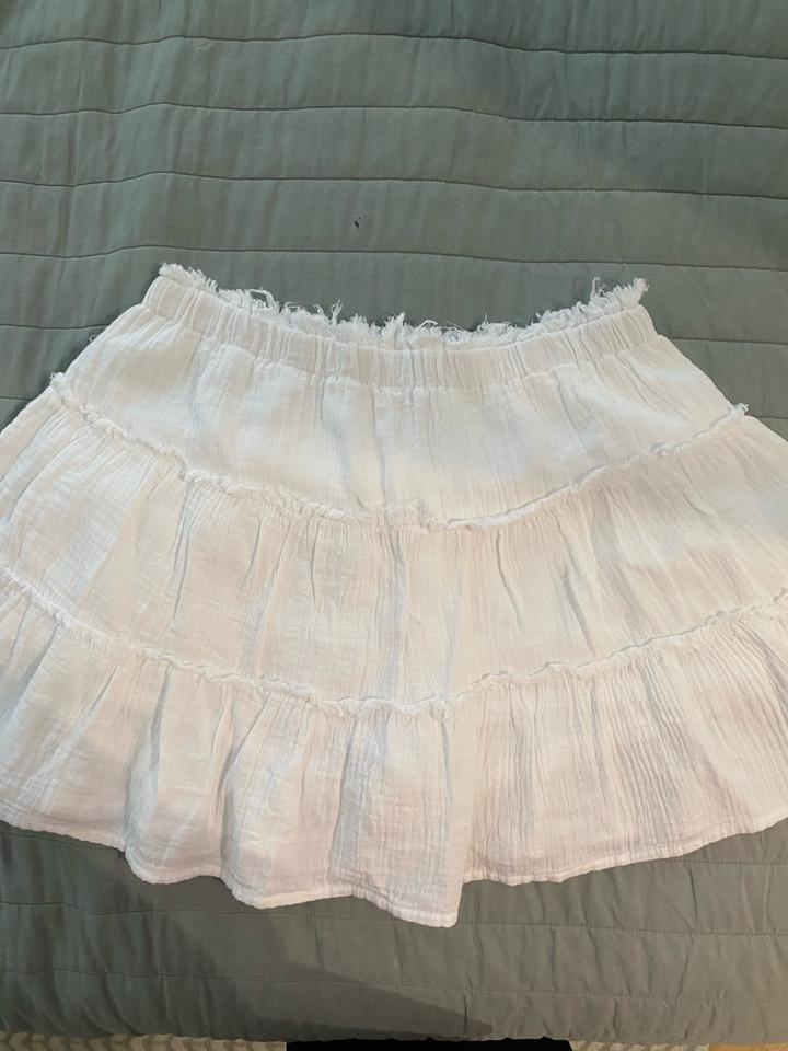 Белая юбка из PULL&BEAR