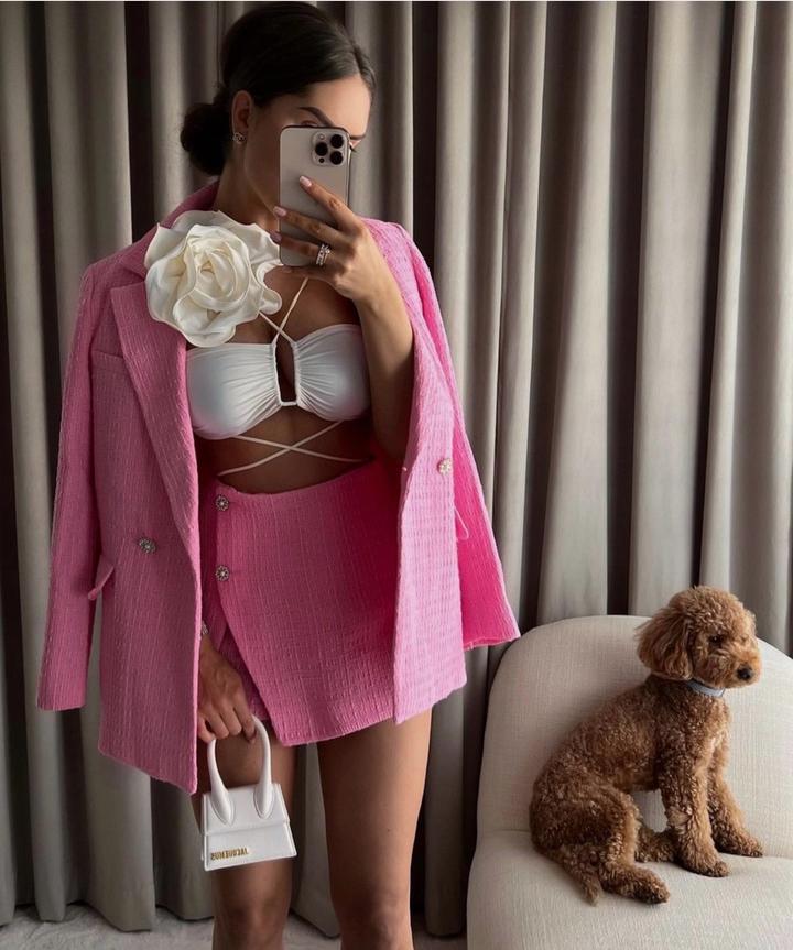 Костюм твидовый Zara