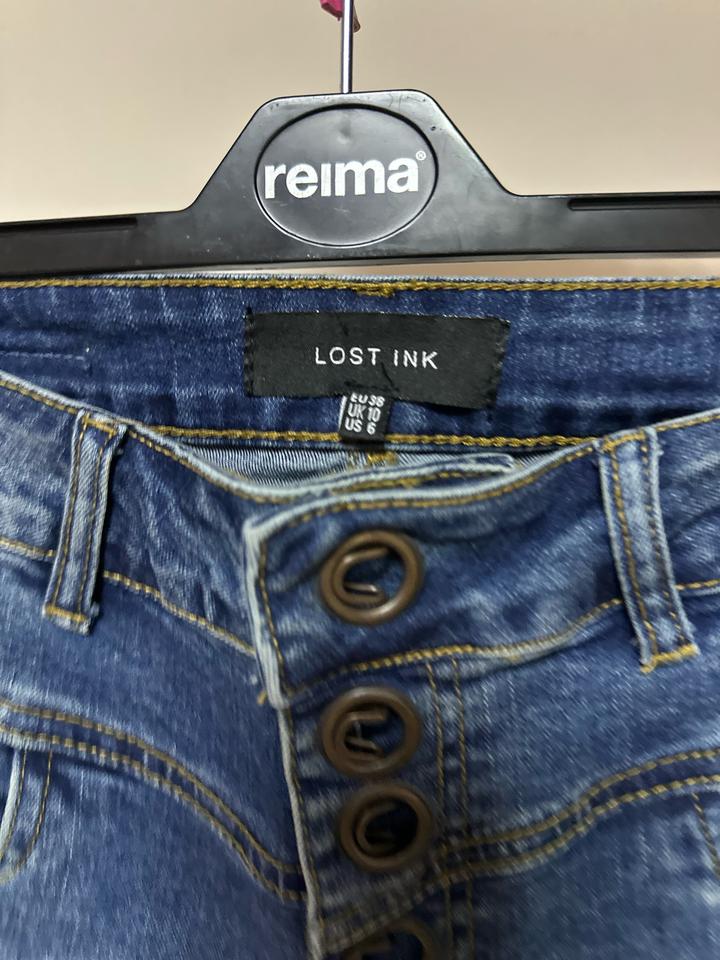 Джинсы с высокой посадкой Lost Ink 💙