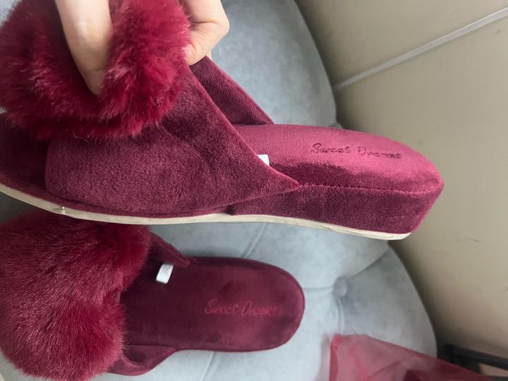 Бархатные тапочки