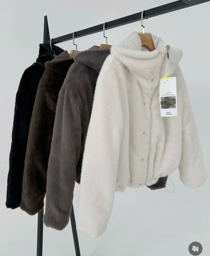 Двухсторонняя куртка -шубка