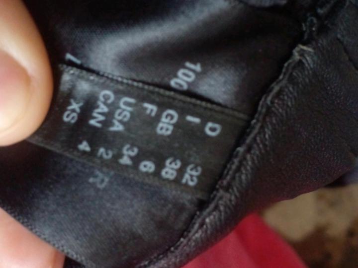 Кожаные брюки-клеш Punto (натуральная кожа