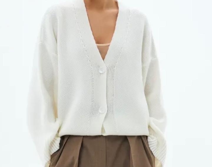 Вязаный кардиган