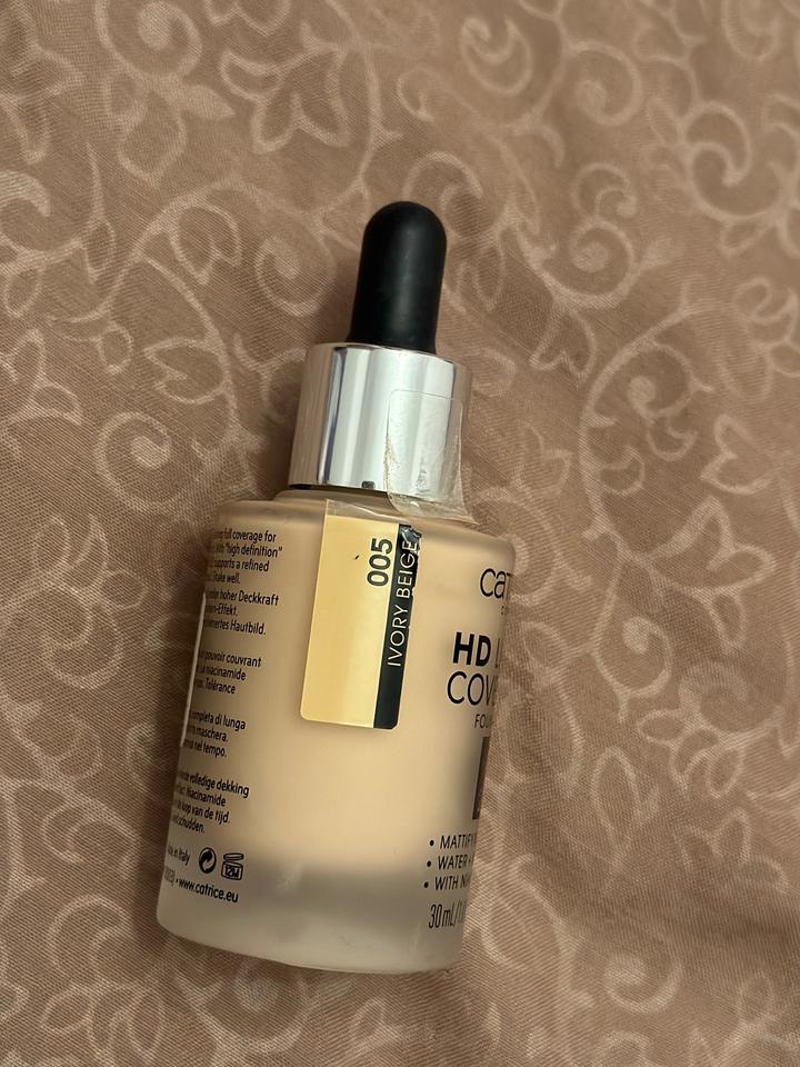 Cc крем Lumene+тональный крем Catrice