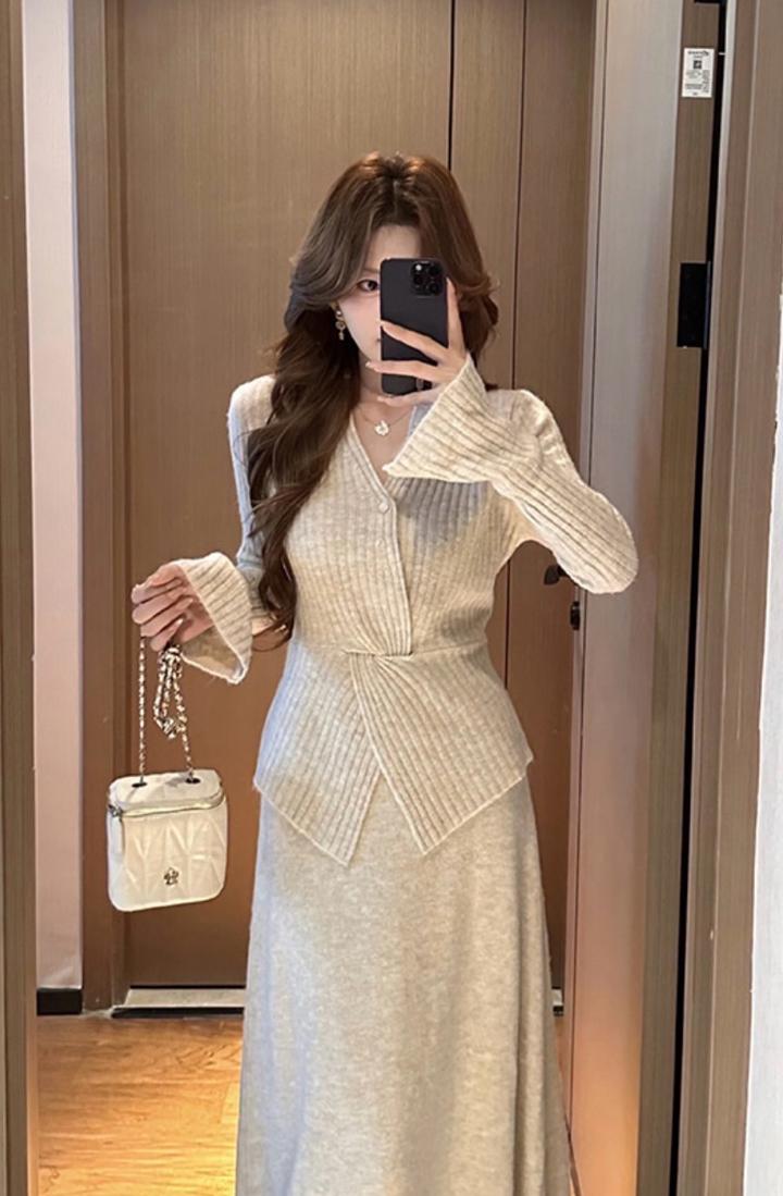 Вязаный комплект