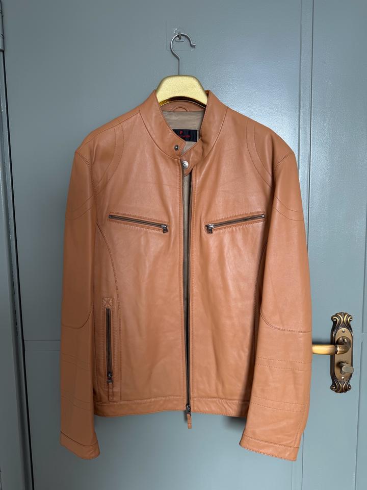 Кожаная куртка Pierre Cardin