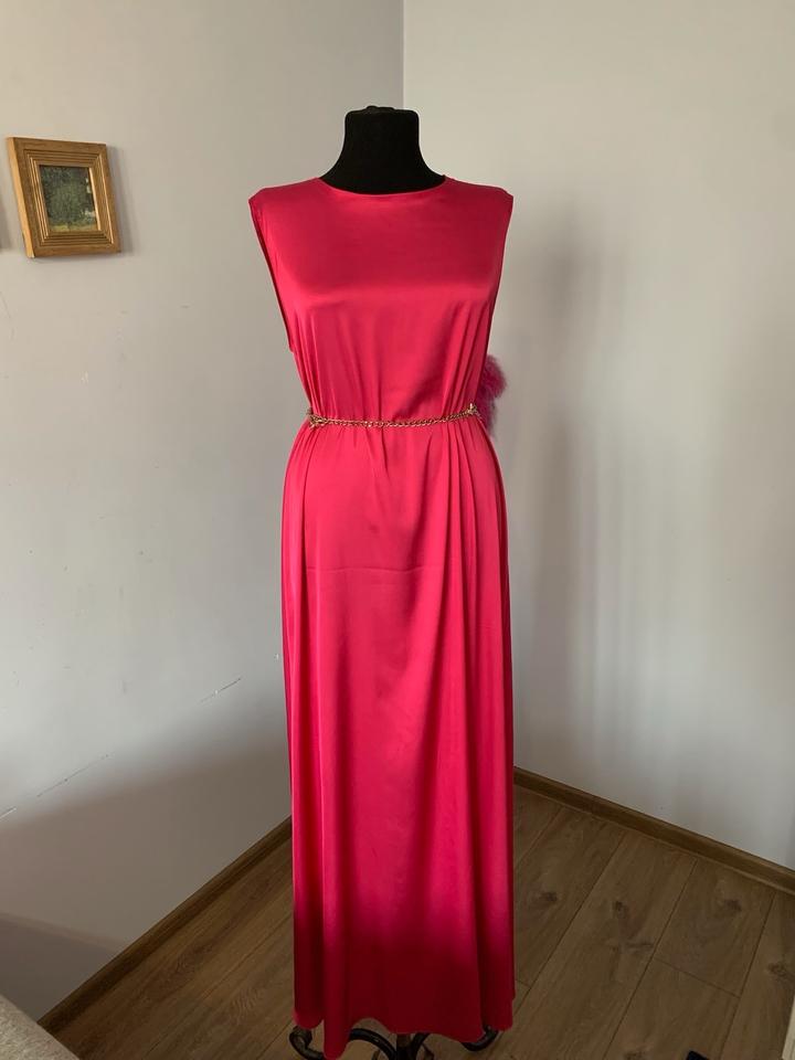 Вечерняя двойка новая 42-44 платье кардиган из шелка