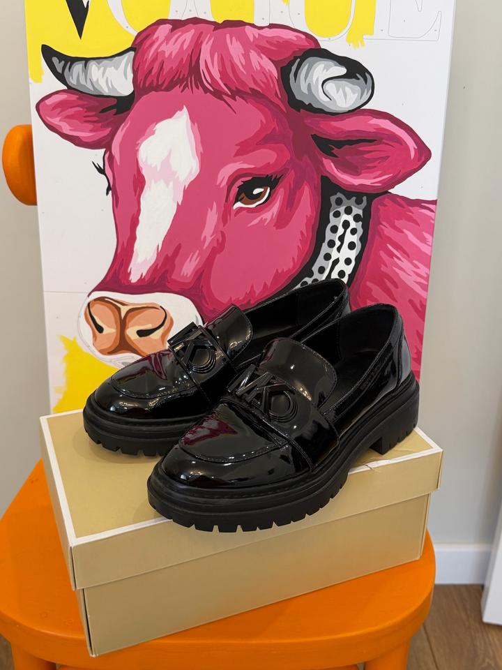 Лакированные лоферы Michael Kors